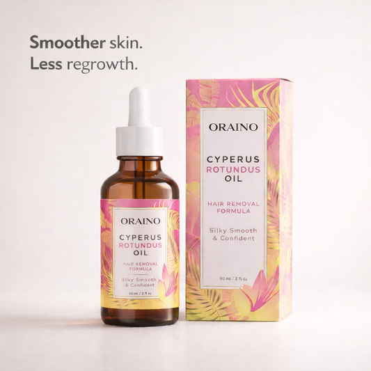 ORAINO Hair Regrowth Inhibitor Serum with Cyperus Oil